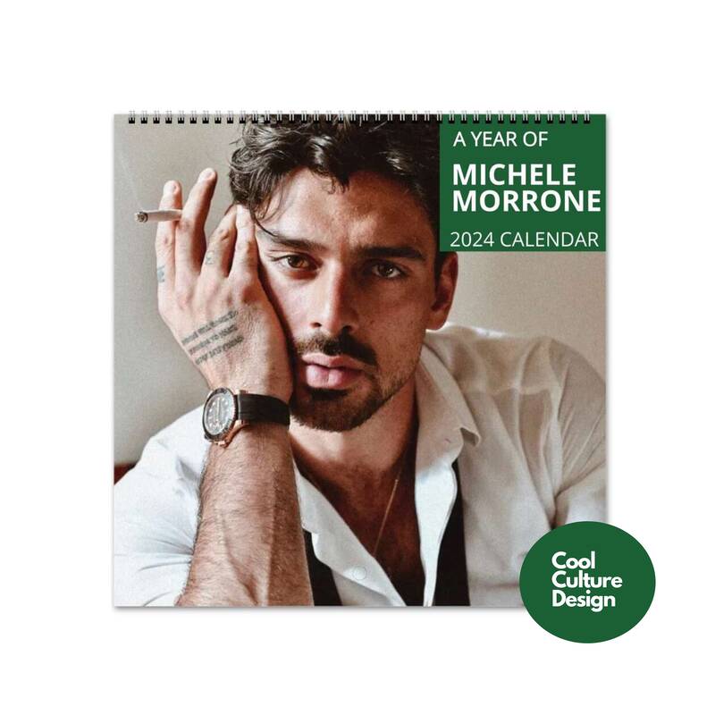 Michele Morrone Calendar Vol.1 - 2024 Calendar, Wall Calendar 2024