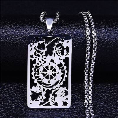 Non-Tarnish 304 Stainless Steel Pendant Necklaces