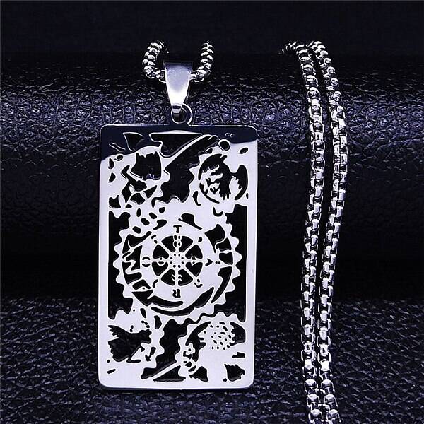 Non-Tarnish 304 Stainless Steel Pendant Necklaces
