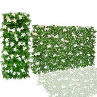 Uhair Privacy Fence Expandable Screen for Balcony Patio Outdoor,Decorative Faux Ivy Fencing Panel,Hide Unsightly Views, Reali...
