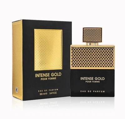 Intense Gold Pour Femme Perfume for Women - Eau de Parfum Spray 3.4 oz