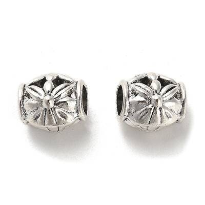 Tibetan Style Alloy European Beads