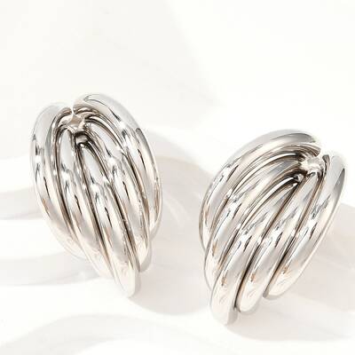 201 Stainless Steel Stud Earrings