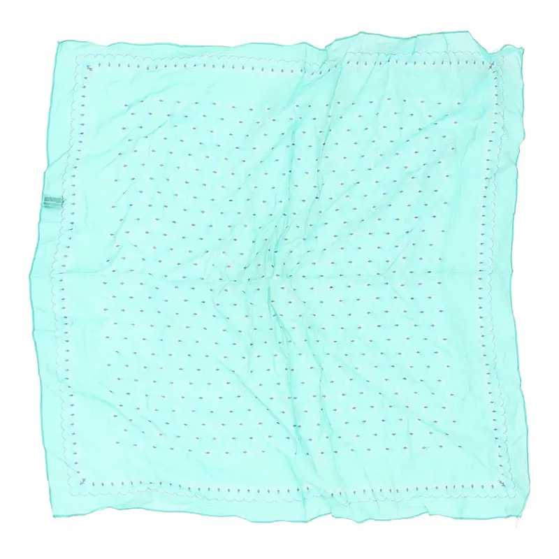 Unbranded Scarf - No Size Blue Viscose Blend