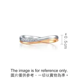 'Majesty' 18K Gold & 950 Platinum Ring