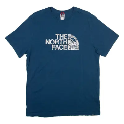 THE NORTH FACE Mens T-Shirt Blue L