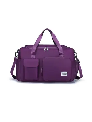 Minimalist New Trendy Multi-pockets Travel Bag, Dry and Wet Separation Swimming Training Sports Gym Bag, Hand-held Zipper Lar...