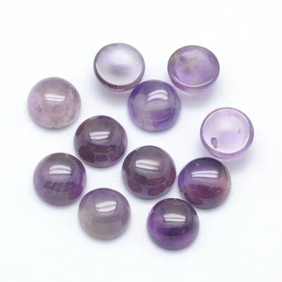 Natural Amethyst Cabochons