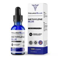 NeuroBlue Methylene Blue USP Grade 10mg per Dropper Healthcare Vitamin Supplement for Enhanced Mitochondrial Health & Improve...