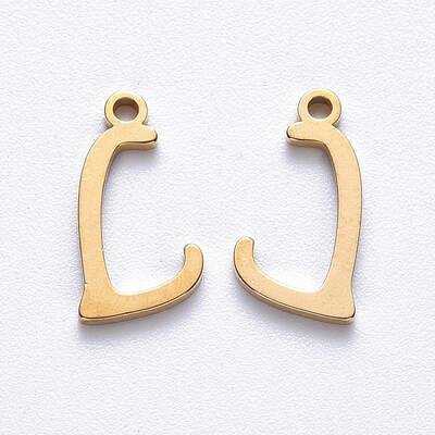 PVD Vacuum Plating 201 Stainless Steel Charms
