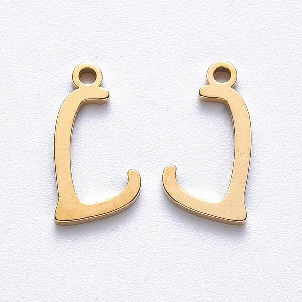 PVD Vacuum Plating 201 Stainless Steel Charms
