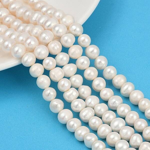 Natural Cultured Freshwater Pearl Beads Strands