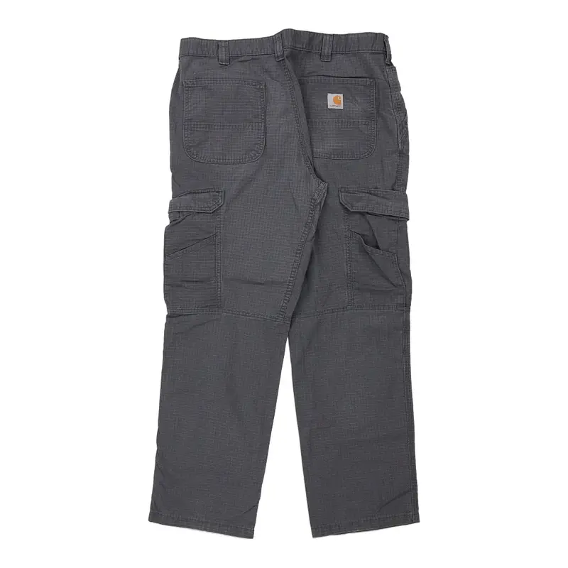 Carhartt Cargo Trousers - 36W 30L Navy Cotton