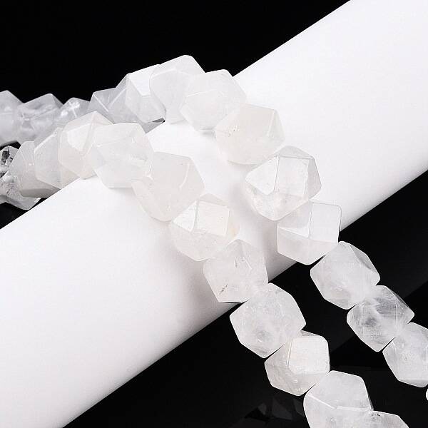 Natural Quartz Crystal Beads Strands