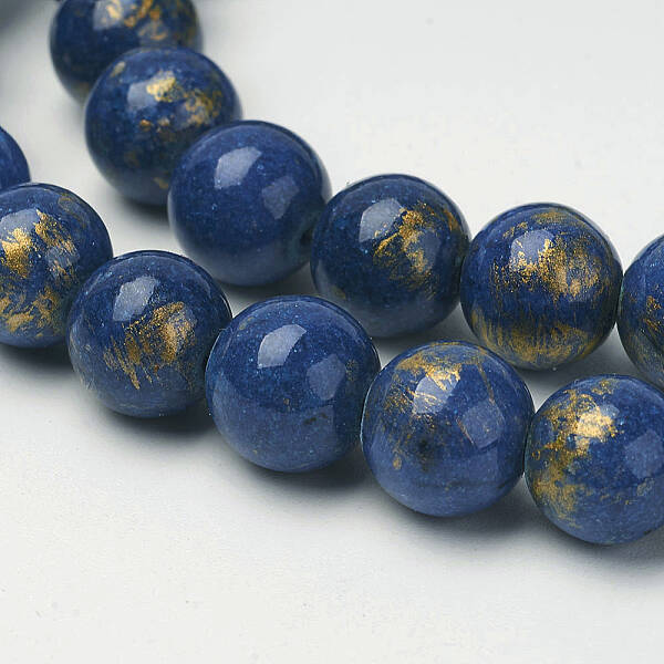 Natural Mashan Jade Beads Strands