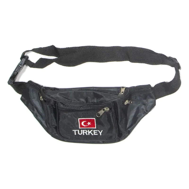 Turkey Mens Bum Bag Black
