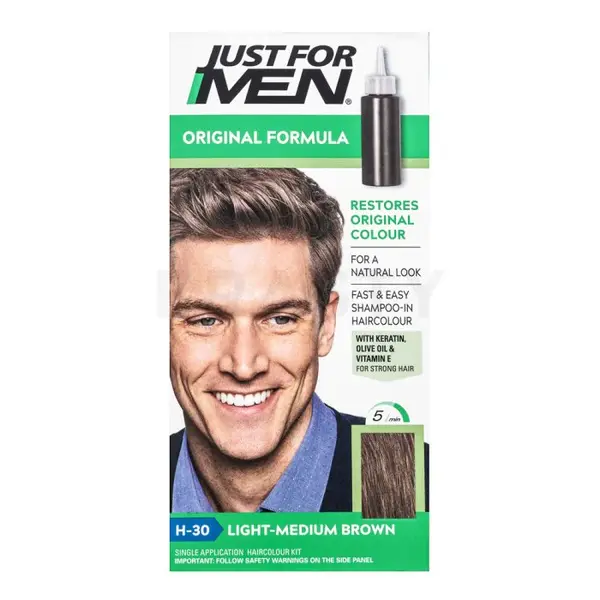 Just For Men Shampoo-in Haircolour H30 Castano Medio Chiaro 66 ml