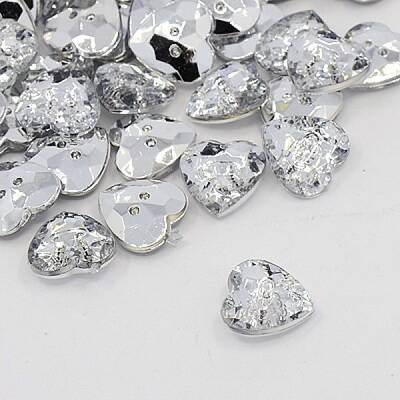 Acrylic Rhinestone Buttons