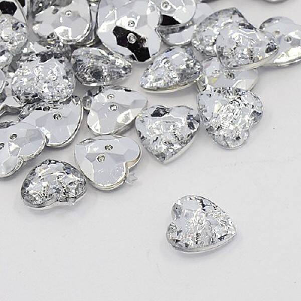 Acrylic Rhinestone Buttons