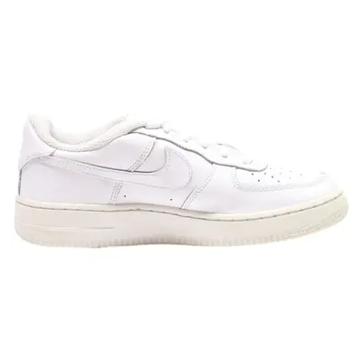 NIKE Air Force 1 2021 Sneaker Trainers White Leather Boys UK 4.5