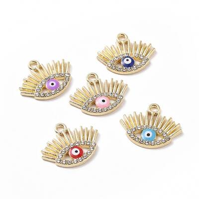 Alloy Enamel Pendants