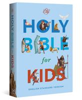 ESV Holy Bible for Kids, Economy Edition - Highly Affordable, Features 24 Illustrations & Kid-Friendly Explanations, Easy-to-...
