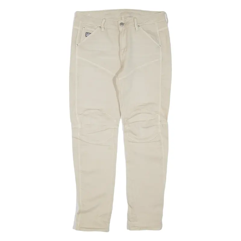 G-STAR Womens Trousers Beige Regular Skinny W30 L29