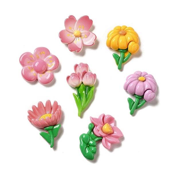 Opaque Resin Decoden Cabochons
