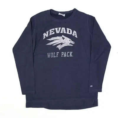 CHAMPION Nevada Wolf Pack Sweatshirt Blue Mens S
