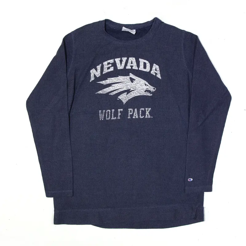 CHAMPION Nevada Wolf Pack Sweatshirt Blue Mens S