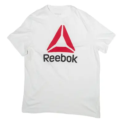 REEBOK Womens T-Shirt White L