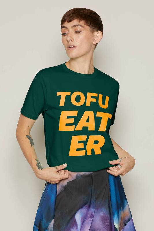 Tofu Eater T-Shirt (Green) | size: S