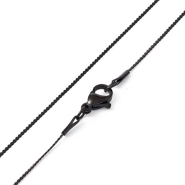 304 Stainless Steel Serpentine Chain Necklace for Men Women