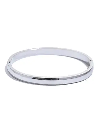 18K Gold Bangle Bracelet - Classic