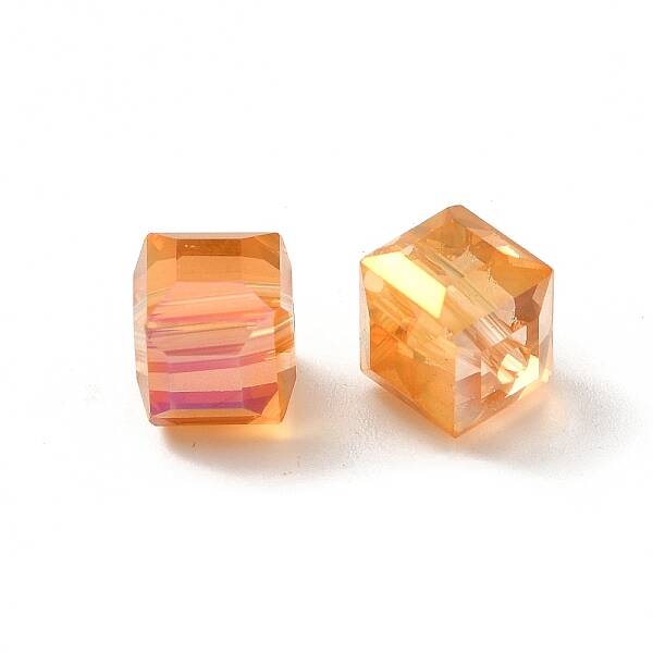 Electorplated Glass Beads