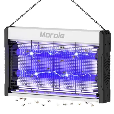 Electric Bug Zapper, 3200V Mosquito Zapper Indoor Outdoor, Electric Fly Zapper with Removable Tray, USB Charging Flying Insec...