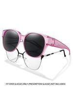 Fit Over Glasses Sunglasses, Sporty Tinted Lenses Sunglasses, Comfortable Wear Over The Prescription Glasses for Everyday Sty...
