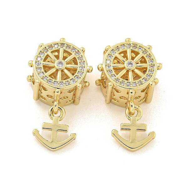 Rack Plated Brass with Cubic Zirconia Pendant