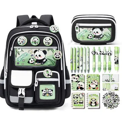 Fimibuke 3PCS Waterproof Backpack Set β Includes School Bag, Lunch Box & Pencil Case, Lightweight, School Backpack Book Bag...