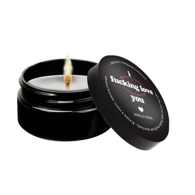 I F*Cking Love You - Massage Candle - 2 Oz - Vanilla