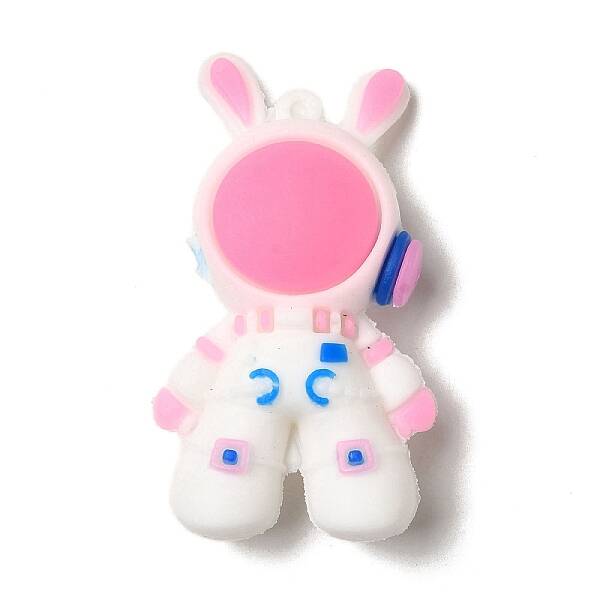 Rabbit Spaceman PVC Plastic Cartoon Big Pendants