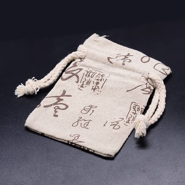 Rectangle Hemp Cloth Pouches