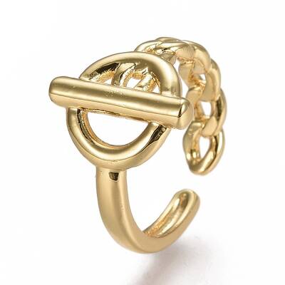 Brass Cuff Rings