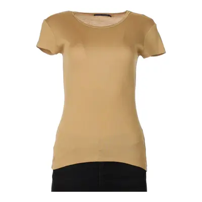 Ralph Lauren T-Shirt - Small Brown Cotton Blend