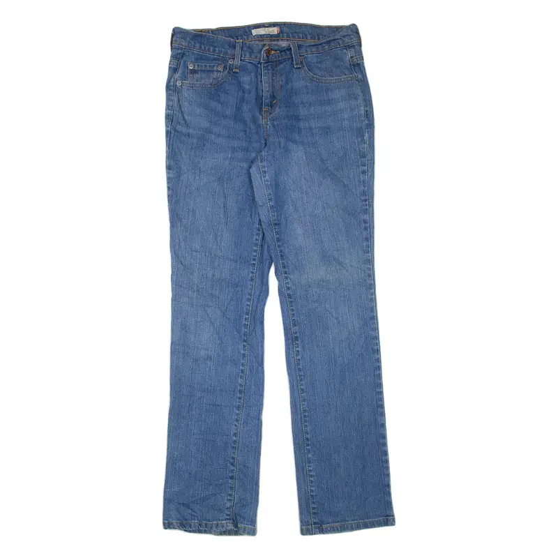 LEVI'S 505 Womens Jeans Blue Regular Straight W30 L33
