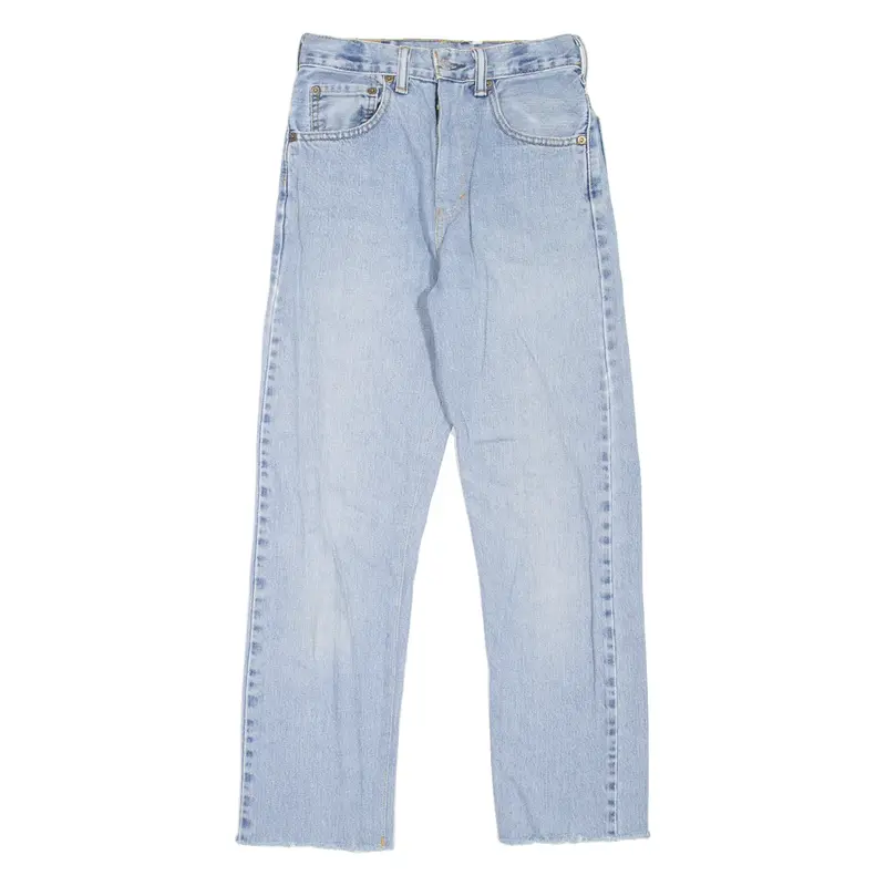 LEVI'S Altered Womens Jeans Blue Slim Straight Stone Wash W24 L26