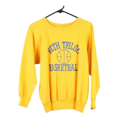 Age 16 Unbranded Sweatshirt - Large Yellow Cotton