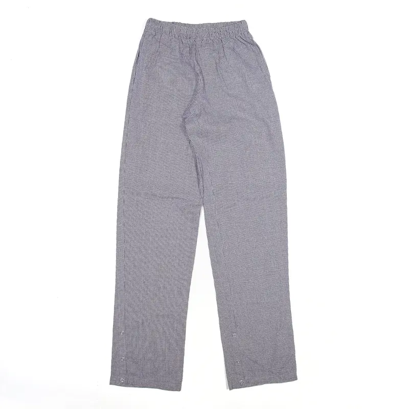 Elasticated Waist Trousers Blue Relaxed Straight Mens W24 L34