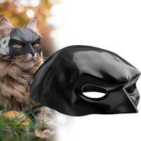 Batman Mask, Pet Mask, 1 Count Pet Costume Mask, Pet Supplies, Costume Creepy Accessories for Dogs & Cats, Party Supplies, C...