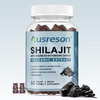 Shilajit Gummies Premium Way to Balance Hormones, Boost Cellular Energy, and Beat Fatigure - 30-Day Supply Gluten-Free, Non-G...
